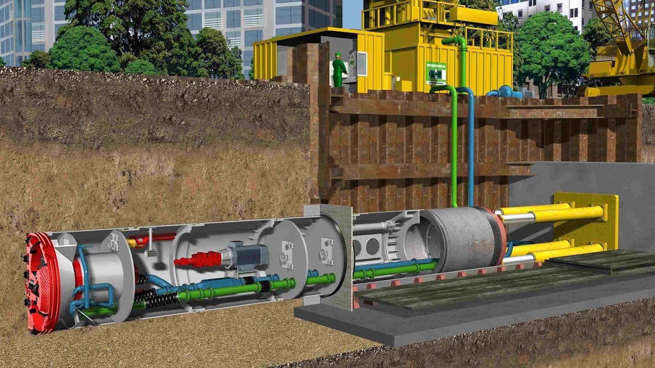 Khoan kéo ống ngầm qua đường